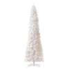 13 Ft. Pre-Lit LED Slim White Artificial Christmas Tree With 1350 Warm White LED Lights And 3924 Bendable Branches 1 13 Ft. Pre-Lit LED Slim White Artificial Christmas Tree With 1350 Warm White LED Lights And 3924 Bendable Branches -Christmas Gift Shop nearly natural pre lit christmas trees t4535 64 1000