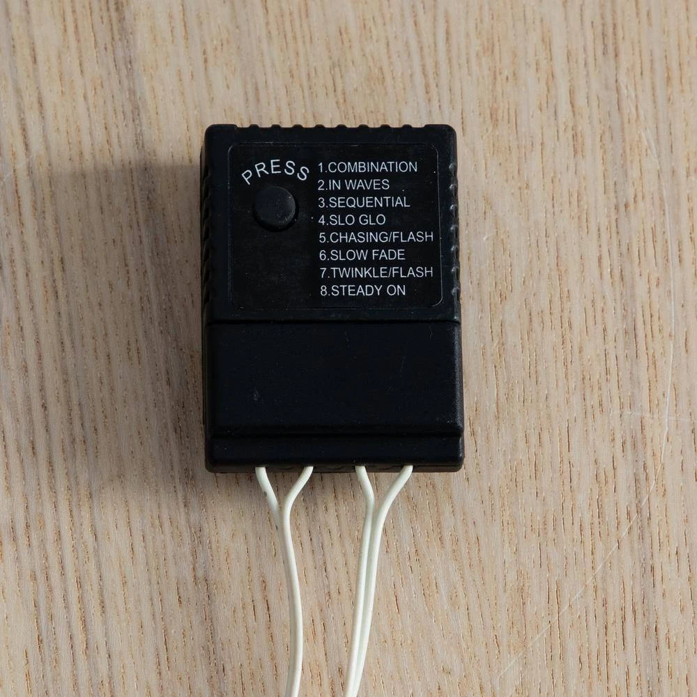 9 Ft. Pre-Lit Holiday Green & White Santa's Hat Artificial Christmas Tree With 600 LED Lights And 1992 Bendable Branches 8 9 Ft. Pre-Lit Holiday Green & White Santa's Hat Artificial Christmas Tree With 600 LED Lights And 1992 Bendable Branches - Image 6