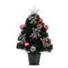24 In. Pre-Lit Fiber Optic Cosmopolitan Star Topped Artificial Christmas Tree With Decorative Planter 1 24 In. Pre-Lit Fiber Optic Cosmopolitan Star Topped Artificial Christmas Tree With Decorative Planter -Christmas Gift Shop nearly natural pre lit christmas trees t4749 64 1000