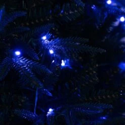 7 Ft. Pre-Lit Edmonton Fir Light Show Memory Shape Artificial Christmas Tree With Instant Connect Technology -Christmas Gift Shop nearly natural pre lit christmas trees t4786 40 1000