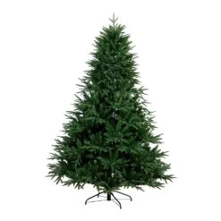 7 Ft. Pre-Lit Edmonton Fir Light Show Memory Shape Artificial Christmas Tree With Instant Connect Technology