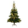 6 Ft. Pre-Lit Artificial Idaho Mixed Fir Christmas Tree With 130 Warm White LED Lights 2 6 Ft. Pre-Lit Artificial Idaho Mixed Fir Christmas Tree With 130 Warm White LED Lights -Christmas Gift Shop nearly natural pre lit christmas trees t4791 64 1000