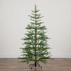 6 Ft. Pre-Lit Faux Natural Fresh Cut Fir Xmas Tree W/Instant Connect Technology & 230 Color Changing LED Dewdrop Lights 18 6 Ft. Pre-Lit Faux Natural Fresh Cut Fir Xmas Tree W/Instant Connect Technology & 230 Color Changing LED Dewdrop Lights -Christmas Gift Shop nearly natural pre lit christmas trees t4801 40 1000