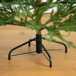 6 Ft. Pre-Lit Faux Natural Fresh Cut Fir Xmas Tree W/Instant Connect Technology & 230 Color Changing LED Dewdrop Lights 27 6 Ft. Pre-Lit Faux Natural Fresh Cut Fir Xmas Tree W/Instant Connect Technology & 230 Color Changing LED Dewdrop Lights -Christmas Gift Shop nearly natural pre lit christmas trees t4801 fa 1000