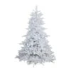 7 Ft. Pre-Lit Artificial White California Spruce Christmas Tree With 440 Color Changing LED Lights 1 7 Ft. Pre-Lit Artificial White California Spruce Christmas Tree With 440 Color Changing LED Lights -Christmas Gift Shop nearly natural pre lit christmas trees t4802 64 1000