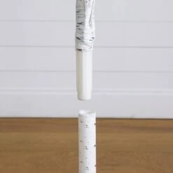 4 Ft. 6 Ft. 8 Ft. Pre-Lit Artificial White Birch Trees With LED Lights - (Set Of 3) 18 4 Ft. 6 Ft. 8 Ft. Pre-Lit Artificial White Birch Trees With LED Lights - (Set Of 3) -Christmas Gift Shop nearly natural pre lit christmas trees t5101 1d 1000