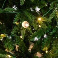 4 Ft. Pre-Lit Artificial Luxembourg Pine Christmas Tree With 120-Multicolored Traditional Bulb LED Lights 19 4 Ft. Pre-Lit Artificial Luxembourg Pine Christmas Tree With 120-Multicolored Traditional Bulb LED Lights -Christmas Gift Shop nearly natural pre lit christmas trees t5245 1f 1000