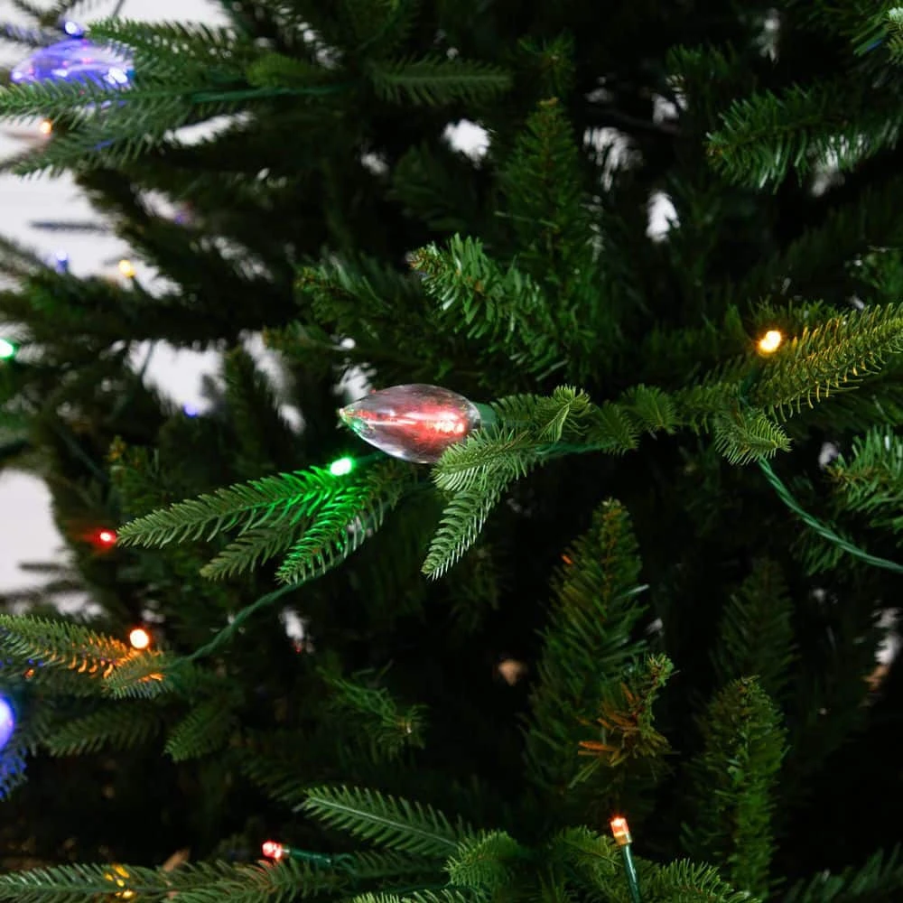 6 Ft. Pre-Lit Artificial Luxembourg Pine Christmas Tree With 250-Multicolored Traditional Bulb LED Lights 13 6 Ft. Pre-Lit Artificial Luxembourg Pine Christmas Tree With 250-Multicolored Traditional Bulb LED Lights - Image 11
