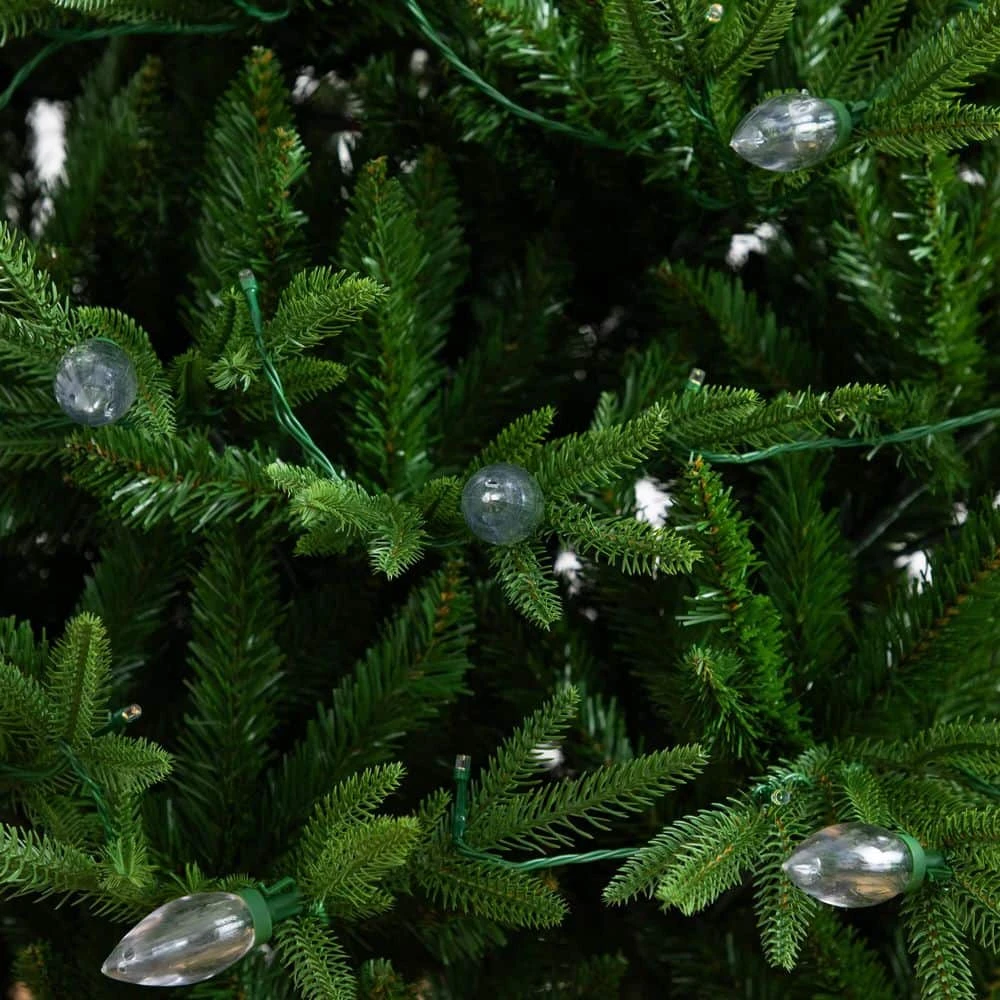 6 Ft. Pre-Lit Artificial Luxembourg Pine Christmas Tree With 250-Multicolored Traditional Bulb LED Lights 11 6 Ft. Pre-Lit Artificial Luxembourg Pine Christmas Tree With 250-Multicolored Traditional Bulb LED Lights - Image 9