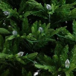 7 Ft. Pre-Lit Artificial Luxembourg Pine Christmas Tree With 340-Multicolored Traditional Bulb LED Lights 24 7 Ft. Pre-Lit Artificial Luxembourg Pine Christmas Tree With 340-Multicolored Traditional Bulb LED Lights -Christmas Gift Shop nearly natural pre lit christmas trees t5247 44 1000