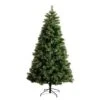 7.5 Ft. Artificial Christmas Tree With 450-Warm White Clear Globe Bulbs And LED Lights -Christmas Gift Shop nearly natural pre lit christmas trees t5379 64 1000