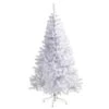 6 Ft. White Artificial Christmas Tree -Christmas Gift Shop nearly natural unlit christmas trees t1722 64 1000
