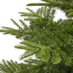 7.5 Ft. Layered Washington Spruce Artificial Christmas Tree -Christmas Gift Shop nearly natural unlit christmas trees t2007 4f 1000