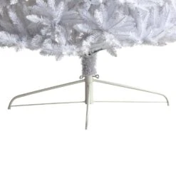 12 Ft. Slim White Artificial Christmas Tree With 3235 Bendable Branches -Christmas Gift Shop nearly natural unlit christmas trees t4503 1f 1000