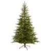 7 Ft. North Carolina Spruce Artificial Christmas Tree With 931 Bendable Branches -Christmas Gift Shop nearly natural unlit christmas trees t4516 64 1000