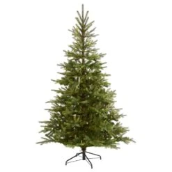 7 Ft. North Carolina Spruce Artificial Christmas Tree With 931 Bendable Branches