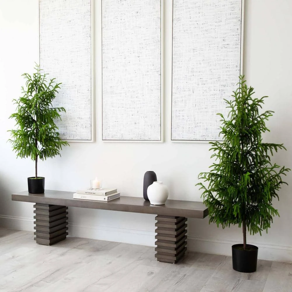 4 Ft. Artificial Norfolk Pine Christmas Tree 5 4 Ft. Artificial Norfolk Pine Christmas Tree - Image 3