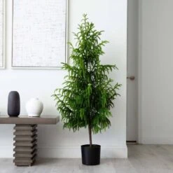 5 Ft. Artificial Norfolk Pine Christmas Tree 17 5 Ft. Artificial Norfolk Pine Christmas Tree -Christmas Gift Shop nearly natural unlit christmas trees t4709 31 1000