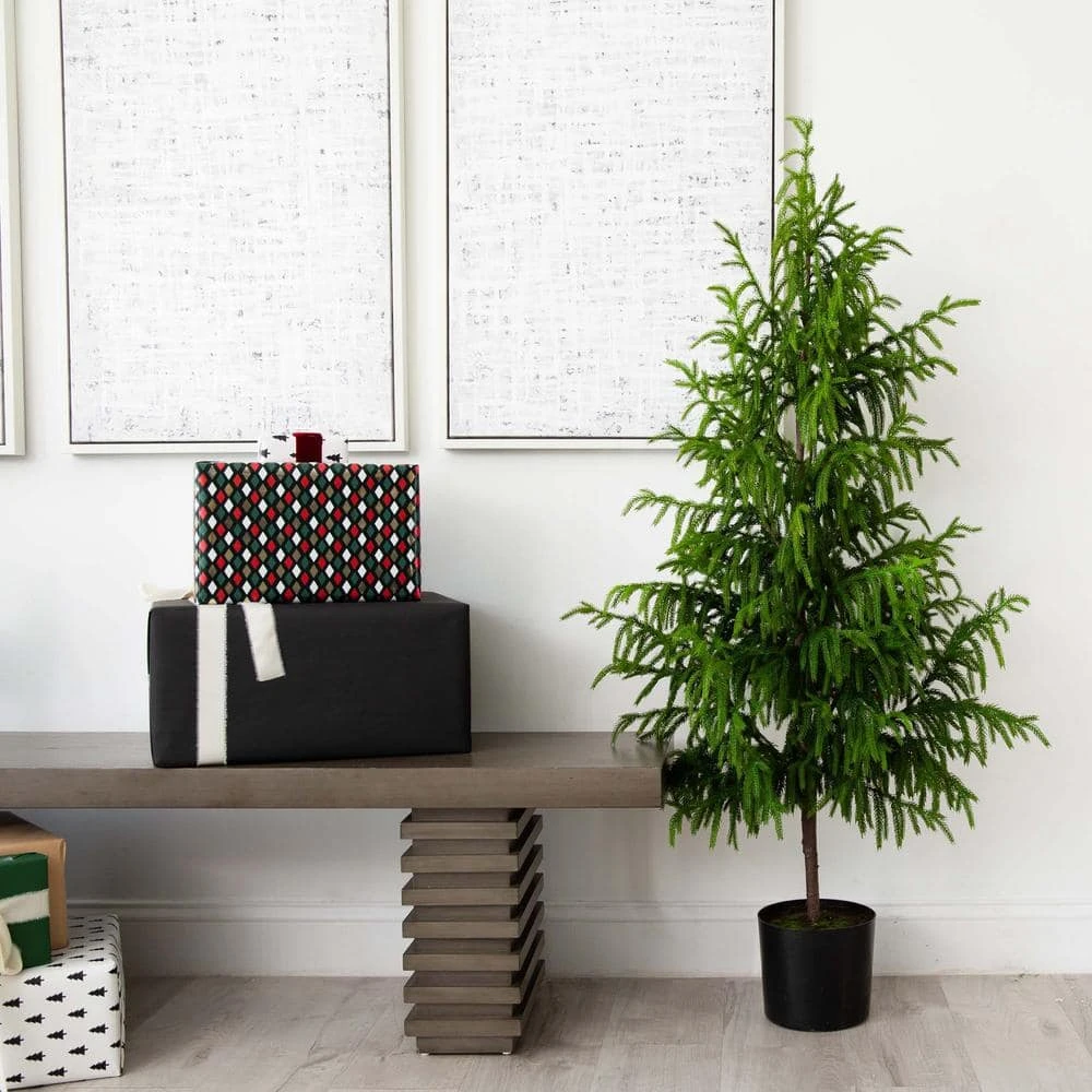 5 Ft. Artificial Norfolk Pine Christmas Tree 8 5 Ft. Artificial Norfolk Pine Christmas Tree - Image 6