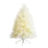 4 Ft. Unlit White Pampas Grass Artificial Christmas Tree -Christmas Gift Shop nearly natural unlit christmas trees t4782 64 1000