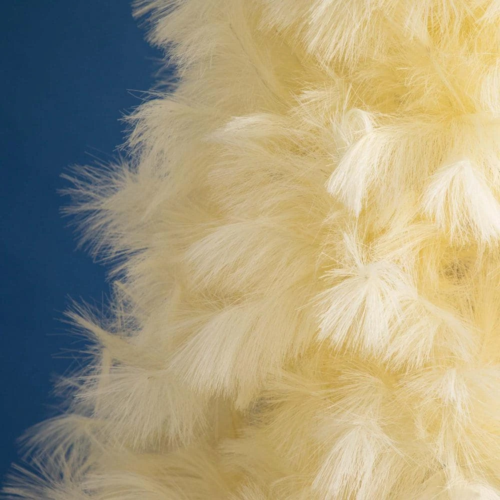 6 Ft. Unlit White Pampas Grass Artificial Christmas Tree 6 6 Ft. Unlit White Pampas Grass Artificial Christmas Tree - Image 4