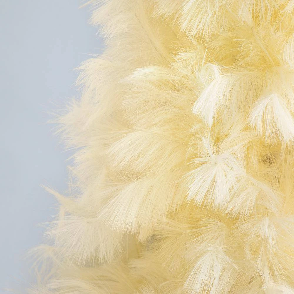 6 Ft. Unlit White Pampas Grass Artificial Christmas Tree 7 6 Ft. Unlit White Pampas Grass Artificial Christmas Tree - Image 5