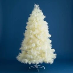 6 Ft. Unlit White Pampas Grass Artificial Christmas Tree 16 6 Ft. Unlit White Pampas Grass Artificial Christmas Tree -Christmas Gift Shop nearly natural unlit christmas trees t4784 a0 1000