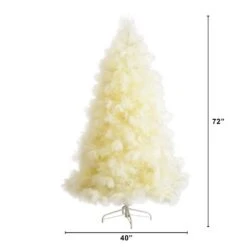 6 Ft. Unlit White Pampas Grass Artificial Christmas Tree 19 6 Ft. Unlit White Pampas Grass Artificial Christmas Tree -Christmas Gift Shop nearly natural unlit christmas trees t4784 c3 1000