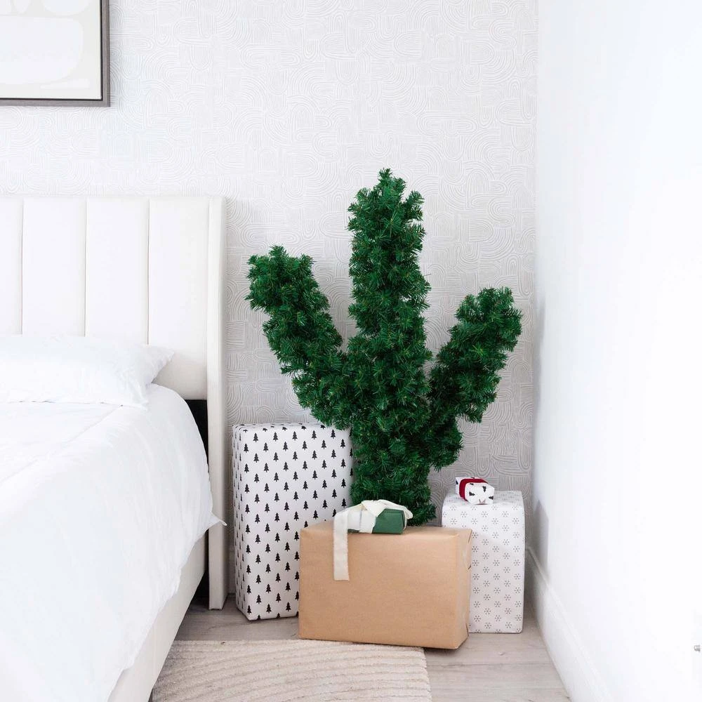 4 Ft. Artificial Cactus Christmas Tree 7 4 Ft. Artificial Cactus Christmas Tree - Image 5