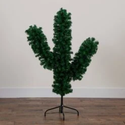 4 Ft. Artificial Cactus Christmas Tree 14 4 Ft. Artificial Cactus Christmas Tree -Christmas Gift Shop nearly natural unlit christmas trees t4797 fa 1000