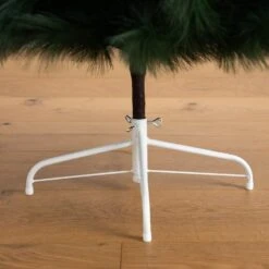 6 Ft. Unlit Green Pampas Grass Artificial Christmas Tree -Christmas Gift Shop nearly natural unlit christmas trees t5214 1f 1000