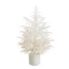 3 Ft. Artificial Real Touch White Norfolk Island Pine Christmas Tree With Natural Look 2 3 Ft. Artificial Real Touch White Norfolk Island Pine Christmas Tree With Natural Look -Christmas Gift Shop nearly natural unlit christmas trees t5373 64 1000