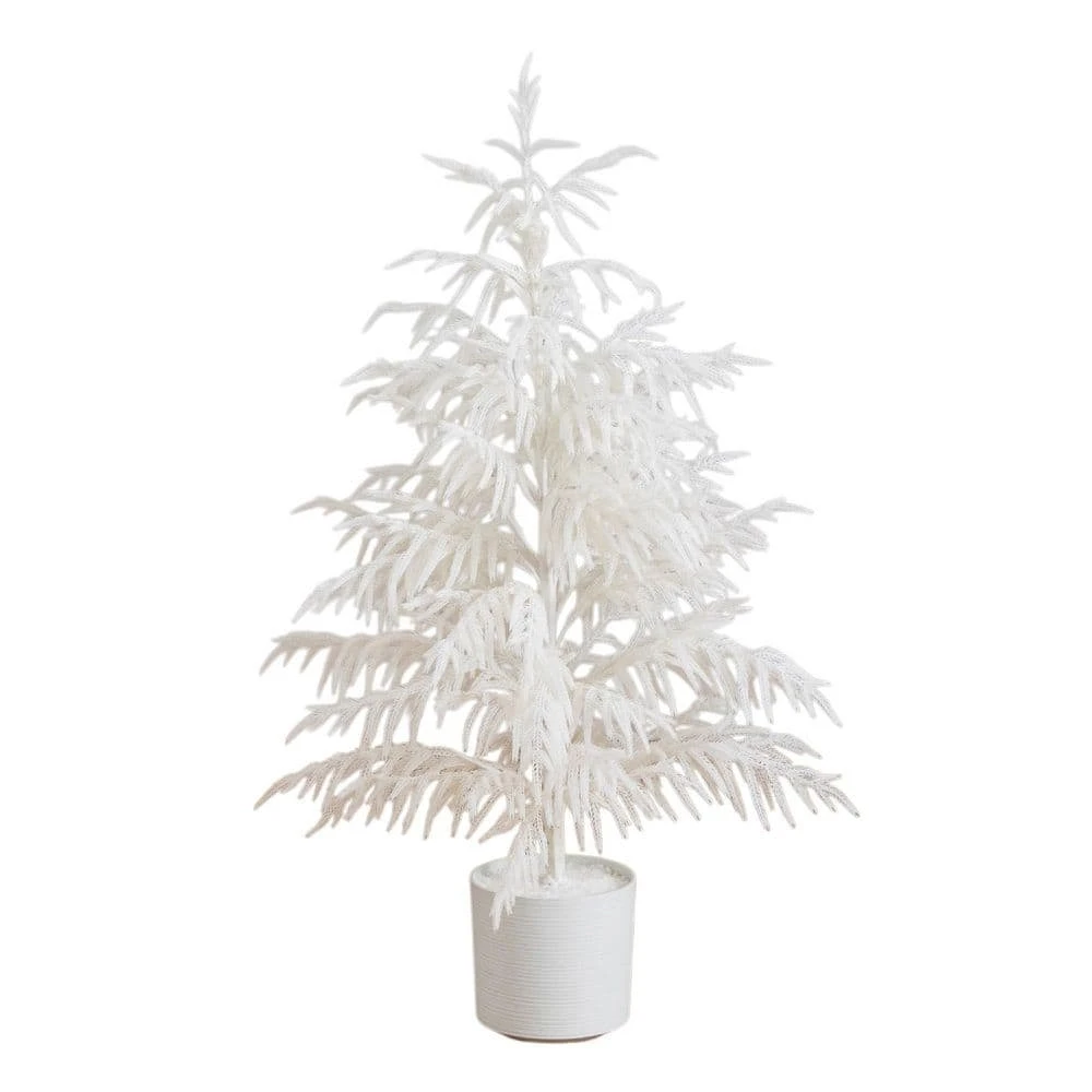 4 Ft. Artificial Real Touch White Norfolk Island Pine Christmas Tree With Natural Look 3 4 Ft. Artificial Real Touch White Norfolk Island Pine Christmas Tree With Natural Look